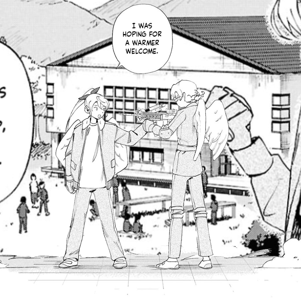 Mothdud1's tweet photo. Could Chiyo and Ena survive:the field trip arc https://t.co/cf9IzPefBz