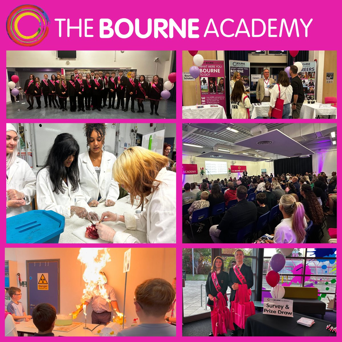 BourneAcademy's tweet photo. Thank you to everyone who attended our 2026 Academy Open Evening. We were delighted to welcome over 1,000 new families through our doors. The evening was a great success, with lots of positive feedback from our visitors. https://t.co/5A956B59F6