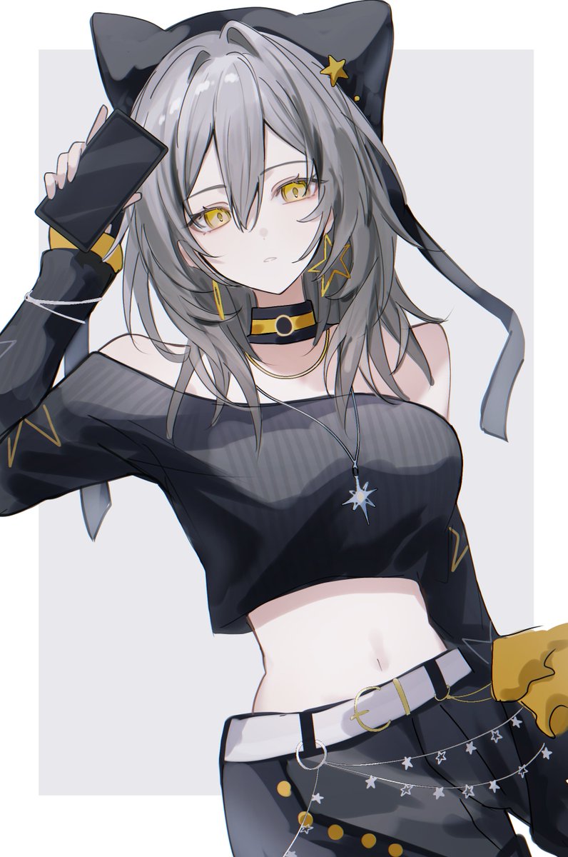 kuuhaku_0_'s tweet photo. へそ出し星ちゃんドカメロくて好き https://t.co/nZCt9qvKkK