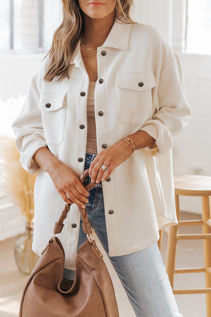 BoutiqueKalea's tweet photo. KaleaBoutique Solid Textured Flap Pocket Buttoned Shacket #fallstyle #TopsAndTees
$24.95
➤ https://t.co/ekIGdLGtnP