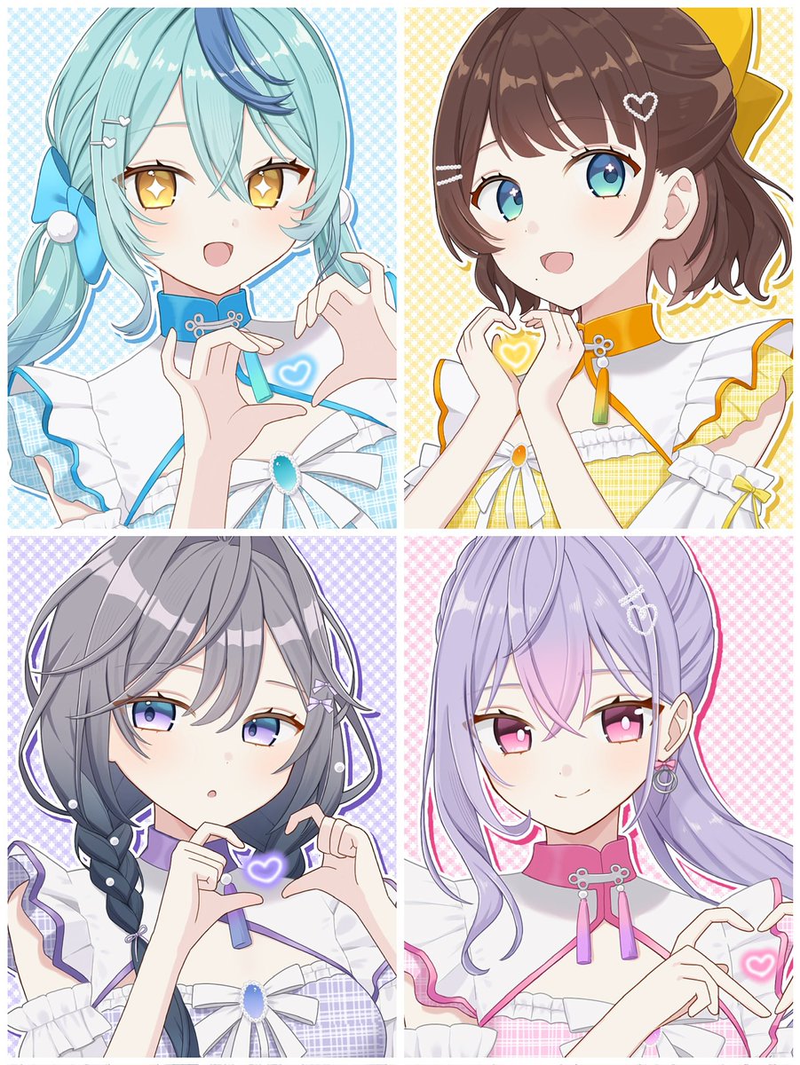 _9low's tweet photo. 💛🩵💜🩷 https://t.co/6P7RMBAfv3