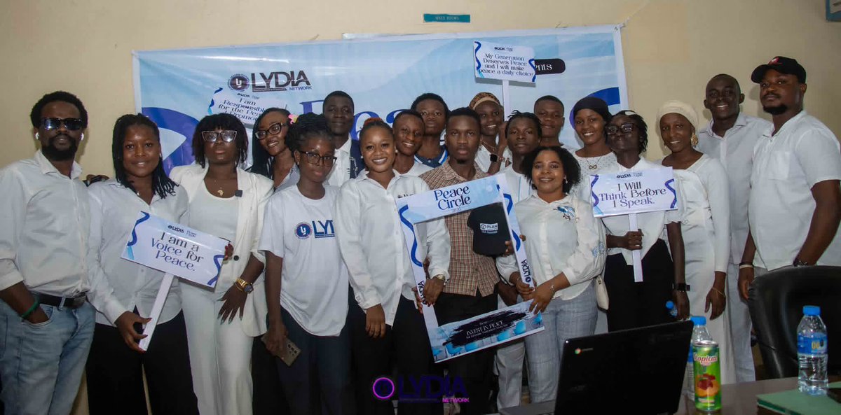 saffie_sesay2's tweet photo. Inclusive Gender Network (IGN) was honoured to participate in Peace Circle 2026, hosted by LYDIA Network, in commemoration of the International Day of Peace.
Representing our organization, was our Communications Officer, Madam Khadijatu Mansaray.
#NoOneLeftBehind https://t.co/4Y9E3ak40p