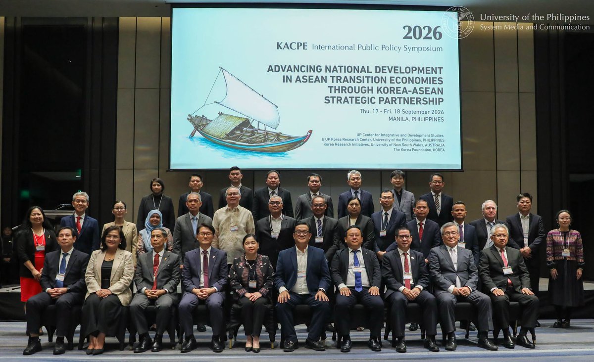 upsystem's tweet photo. The Korea-ASEAN Community of Policy Exchange International Public Policy Symposium was held Sept. 17 to 18 at Conrad Manila Hotel, Pasay City. It was envisioned to be a platform for translating shared development experience into actionable reform.

Photo by Jun Madrid, UPS-MCO. https://t.co/QDajda4oVq