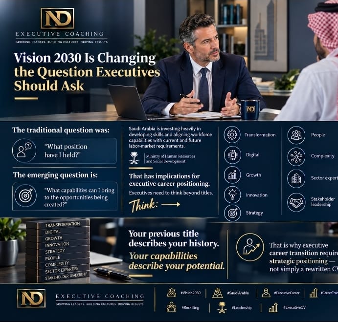 NAELDANDASHI's tweet photo. 𝐕𝐢𝐬𝐢𝐨𝐧 2030 𝐈𝐬 𝐂𝐡𝐚𝐧𝐠𝐢𝐧𝐠 𝐭𝐡𝐞 𝐐𝐮𝐞𝐬𝐭𝐢𝐨𝐧 𝐄𝐱𝐞𝐜𝐮𝐭𝐢𝐯𝐞𝐬 ��𝐡𝐨𝐮𝐥𝐝 𝐀𝐬𝐤

The traditional question was:

“What position have I held?”

The emerging question is:

“What capabilities can I bring to the opportunities being created?” https://t.co/oUc6J2k3x3