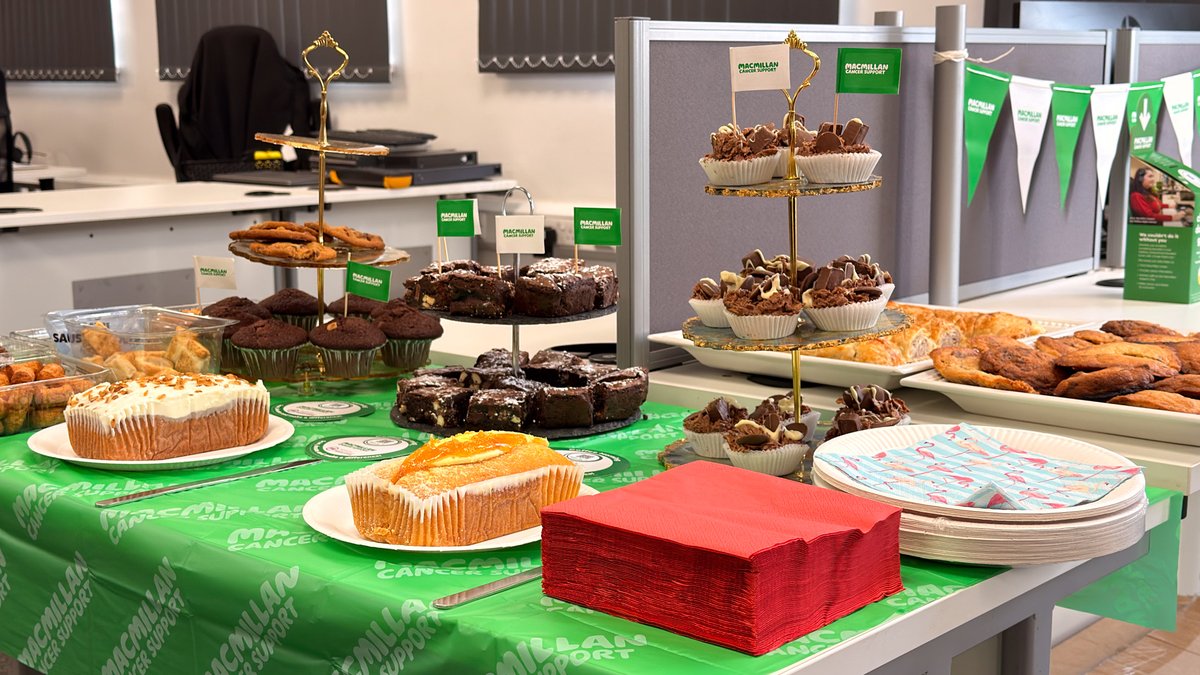 alliedprotek's tweet photo. Our Coffee Morning in support of @macmillancancer is now underway! β
Pop in for a cuppa or cake whilst supporting a fantastic cause!
Not able to attend? You can donate online with ease using the link below π
https://t.co/ZWNNMsfdnN
#Fundraising #Charity #Macmillan https://t.co/mizNOEEWCU