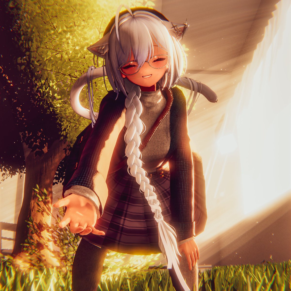 AkiNaki_VRChat's tweet photo. #ANGE_shop 様より新作衣装
「Mocha Academia」発売しました✨
現在24時間セール中!!
みんな手に取って
これからの秋を迎えてみない?
#VRChat #PR https://t.co/ChTfgULTtW