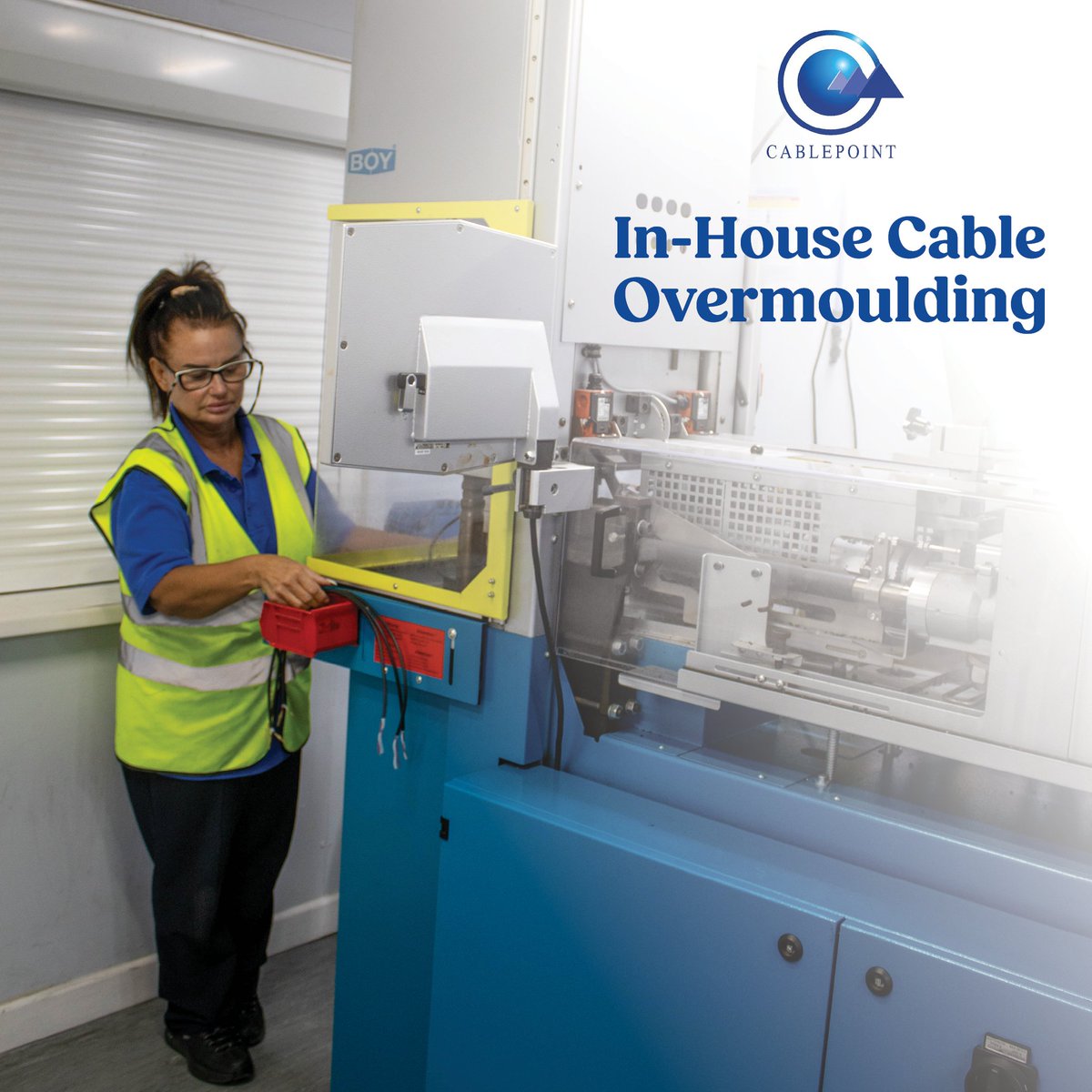 Cablepoint's tweet photo. Built for the conditions that matter. Ruggedised defence cable assemblies with in‑house overmoulding for watertight, high‑reliability performance.

#DefenceManufacturing #PrecisionEngineering #CableAssemblies #UKManufacturing https://t.co/9NDVxm3KK8