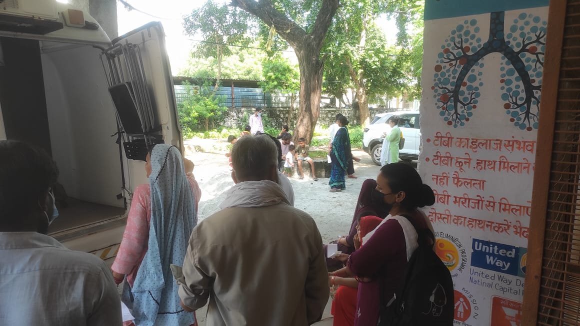 official_NITRD's tweet photo. 25-09-2026 | Ayushman Aarogya Shivir 🩺
An X-ray Van-based TB screening camp was conducted at AAYM Tigri Dispensary.
👥 Total screened: 55
👨 Male: 26 | 👩 Female: 29
🩻 X-rays: 37 | Abnormal: 7
🩸 Sugar & BP tests: 48 each
🧪 Cy tests: 8
#TBMuktBharat #TBScreening https://t.co/JPjeI4aORf