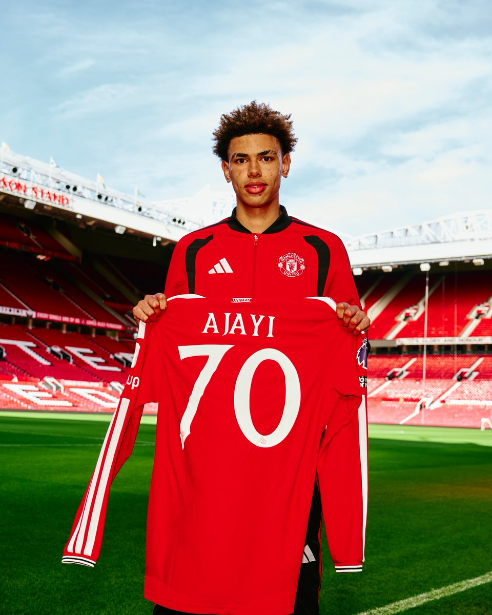 ManUtd's tweet photo. In youth we trust.

Noah Ajayi has committed his future to United by signing a long-term professional contract ✍️🔴