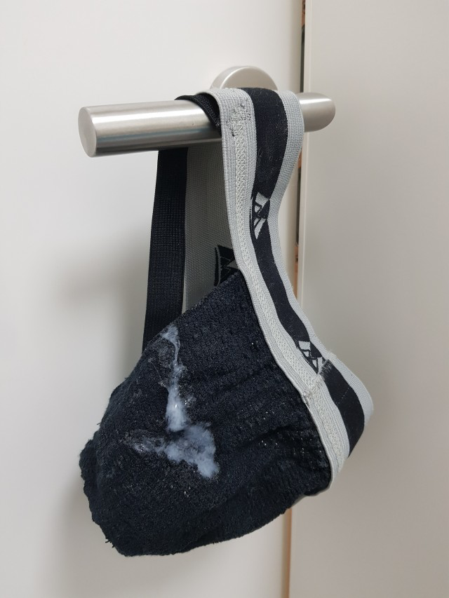 RawLoadsAlways's tweet photo. Leave this hanging at the gym, advertising that you're a cum dump for all men https://t.co/z8byrIdM5b