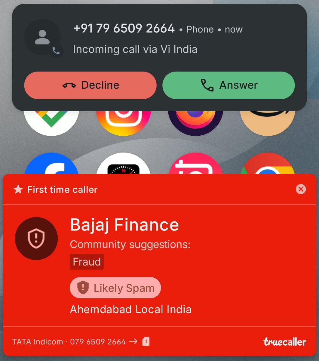 TrendlessTrades's tweet photo. @Bajaj_Finance @sanjivrbajaj I think u can't digest ur lunch without begging in front of me. Just now one more call received 👇 https://t.co/ySTUc3dYDS