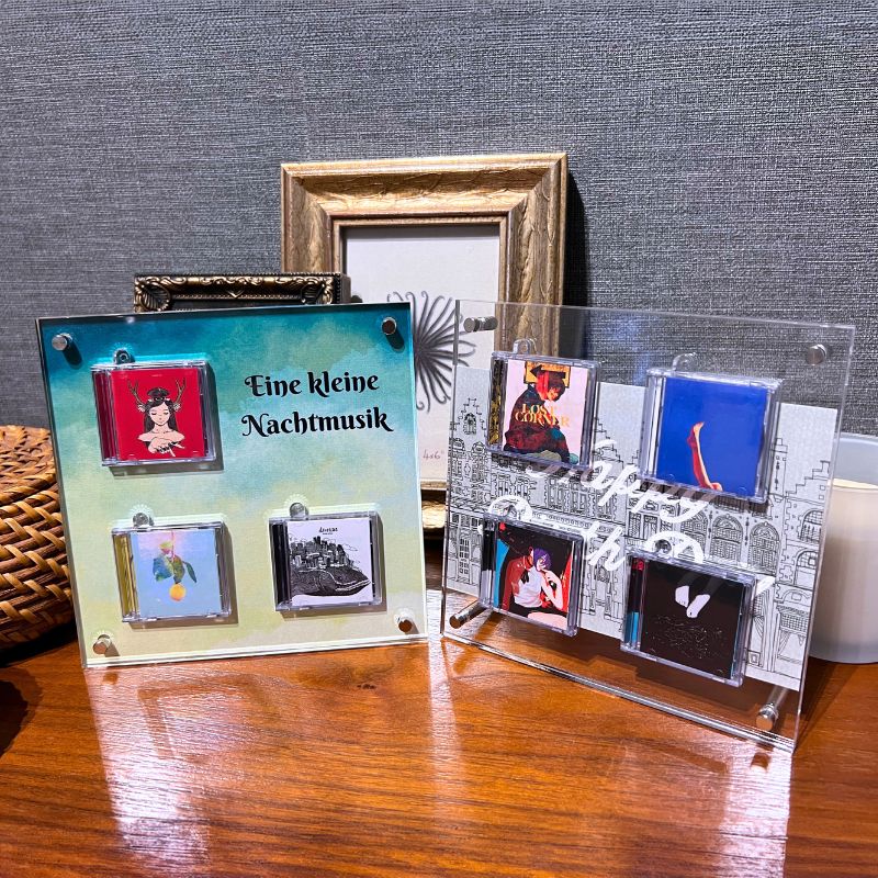 akupurifactory's tweet photo. ・*✶ミニCD用ディスプレイのご案内*✶・

沢山のお問い合わせをいただき誠にありがとうございます。
先行受注販売が落ち着きましたので通常販売をいたします。
ご注文お待ちしております♬

＊ミニCD用ディスプレイ＊
URL：https://t.co/wYsL2EH9xB

※引用投稿のご一読もお願いいたします※ https://t.co/bLfaBJLeYj