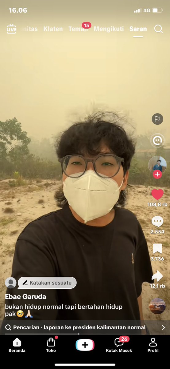 jenostalker's tweet photo. BERTAHAN HIDUP SAMPE MAU MENINGGAL GITU DIBILANG NORMAL EMG DASAR MANUSIA GATAU DIRI. 

GUYS DONT STOP TALKING ABOUT KALIMANTAN… 😭😭😭

KABUTNYA SEPERTI APA? SEPERTI INI, INI LUAR BIASA DZOLIM. SEPERTI INI YANG KATANYA NORMAL?? 

TURUN LOKASI, TURUN MAKANYA JGN CUMA “SAYA DPT LAPORAN SAYA DPT LAPORAN.” 

#PALANGKARAYA
#PRAYFORLAMPUNG
#PRAYFORSULAWESI
#PRAYFORKALIMANTAN
#PRAYFORSUMATERA
#PRAYFORACEH
#PRAYFORNTT
#PRAYFORNTB
#PRAYFORPAPUA
#PRAYFORINDONESIA
 #AllEyesOnIndonesia