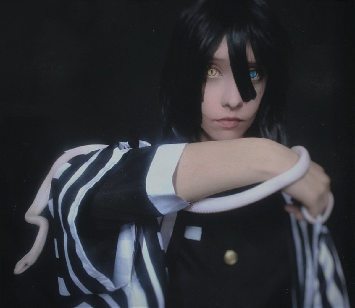Kaya_Zimte's tweet photo. Obanai Iguro cosplay

#Obanai #demonslayer #kny #cosplay https://t.co/gXsr9MlPVC