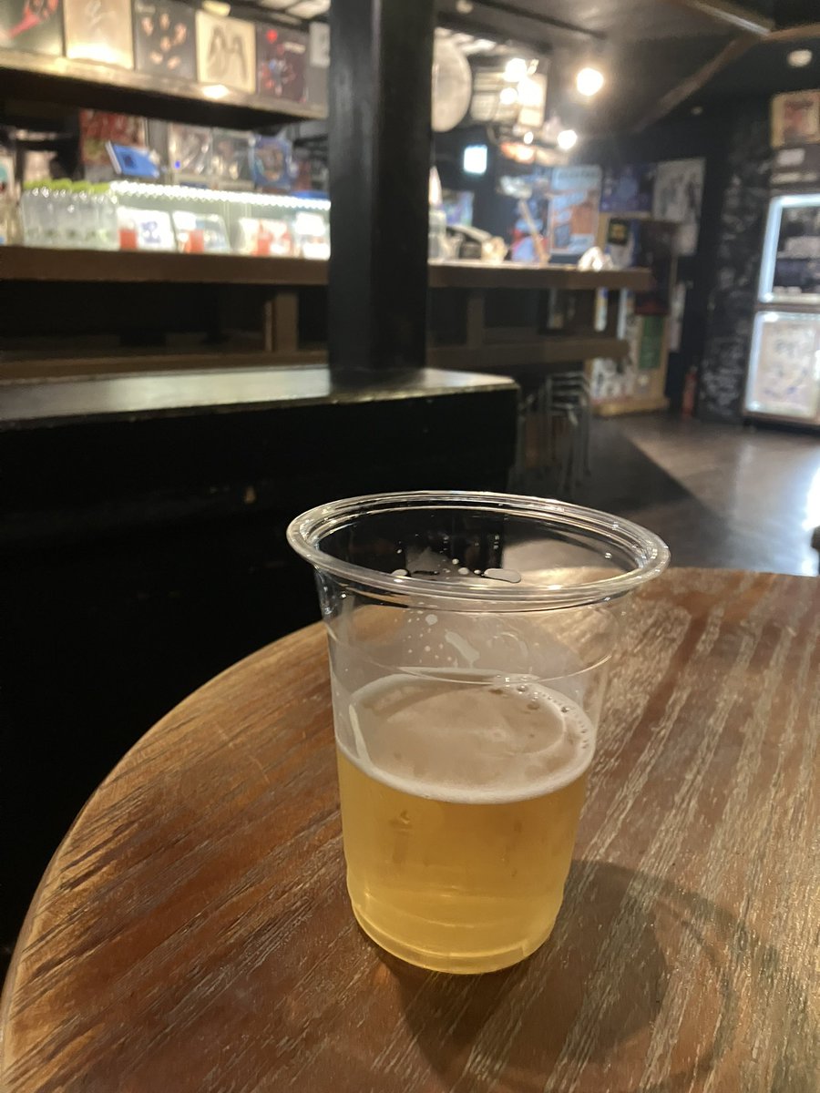 atomoscope's tweet photo. 本日20:05より札幌VyPassでライブ！ちょっとお腹の調子が悪いけどビールで調整します🍺 https://t.co/qQYEP3qvEa