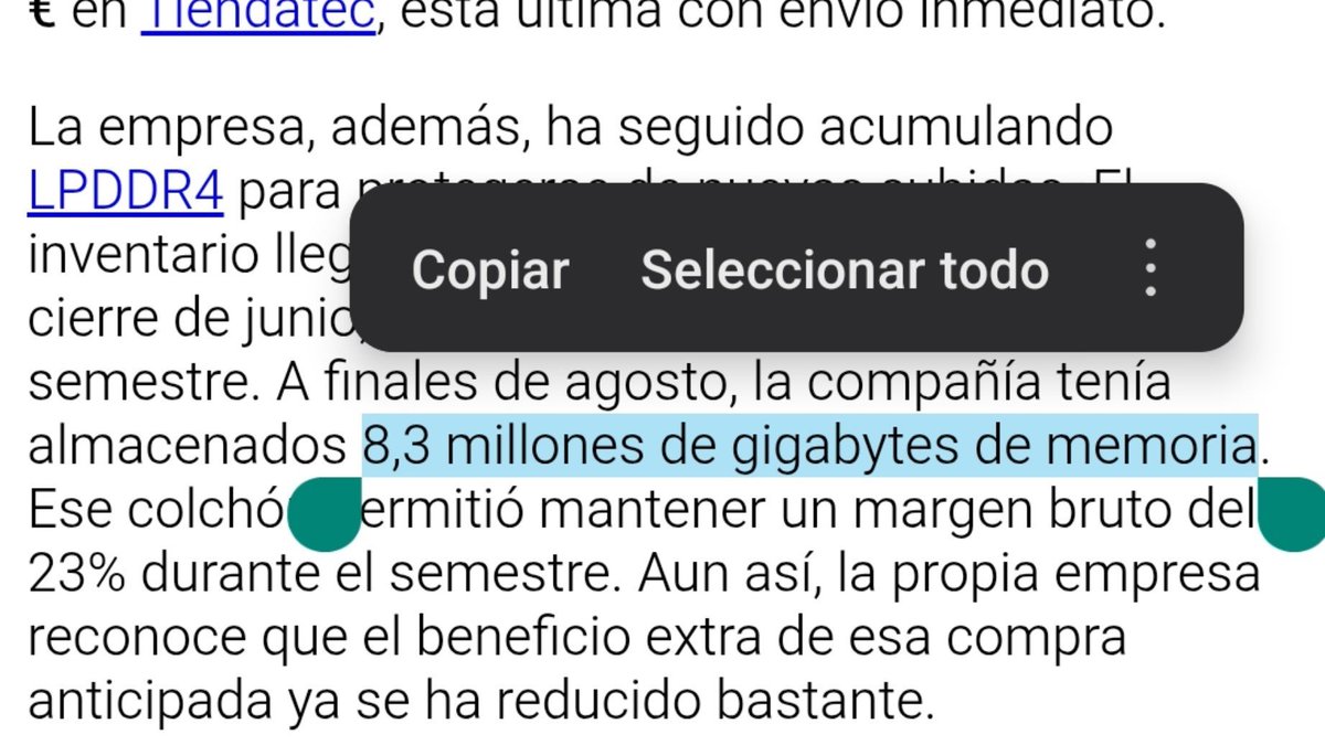 raspberrytorpes's tweet photo. Estoy escribiendo una chorrada para el Blog. Por urgencia informativa estaría bien publicarla hoy... Pero no soy un periódico 📰. Mirando temas económicos en torno a #RaspberryPi he visto un dato sorprendente de compra masiva de RAM. #RAMaggedon https://t.co/mHwWVLXoxU