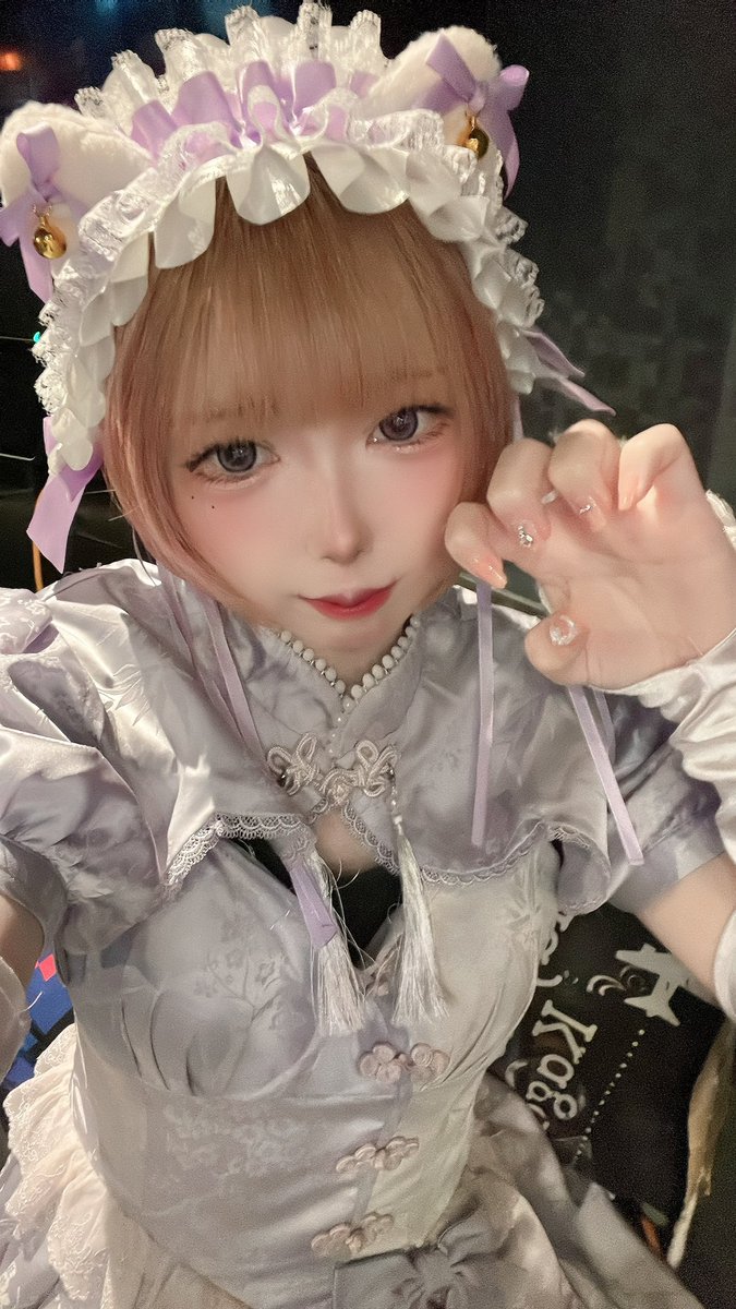 meri_lv22's tweet photo. みーみおきゅいん🐼💚

紫にゃんこめりーになったにゃーん💜
最近紫だーいすきなのにゃ^ᴗ ̫ ᴗ^♪
久しぶりにオープンからおりますにゃ
来店遠隔お待ちしておりますにゃーん^_  ̫ _^❤︎ https://t.co/MOHSnleY0Q