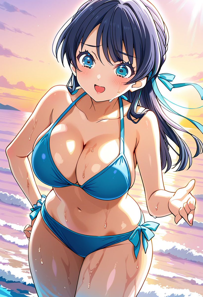 kymtaria's tweet photo. 透明感のある白髪と澄んだ青い瞳が本当に綺麗…！思い描いていた爽やかなブルーの世界観がそのまま形になって感動してます。服のフードや光の入り方まで細かく描写されていて、AIの表現力にただただ圧倒されるばかり。もっと色んなお洋服も試してみたい。

#AIイラスト #AIart https://t.co/jPvq4CMut0