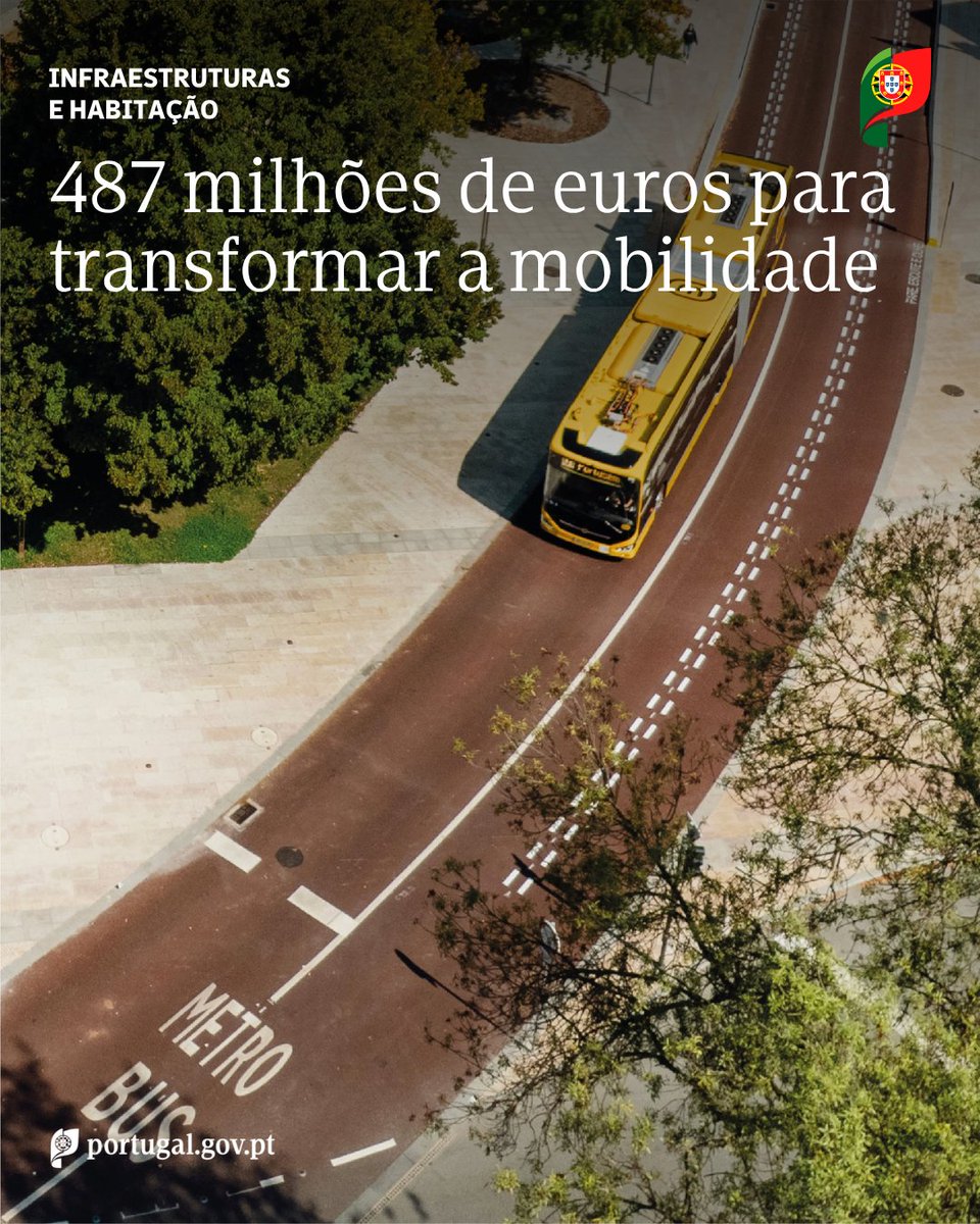 iestruturas_pt's tweet photo. O Governo aprovou um conjunto de investimentos no valor de 487 milhões de euros para expandir o Metro do Porto, com novas ligações a Gondomar e à Trofa, e reforçar o Metro Mondego.
#MIH #MinistériodasInfraestruturaseHabitação #Mobilidade #TransportePúblico #InvestimentoPúblico https://t.co/6J2ekf1wSb