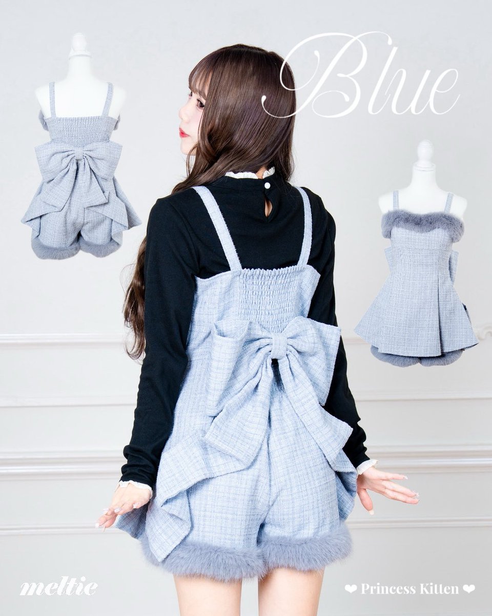meltie_official's tweet photo. \ チェキキャンペーン開催!!🎀♥/

POPUPでも大人気の新作セトアは
本日21:00 web販売スタート🤍

♡ ••┈┈┈•• ♡
Kitten Ribbon Tweed Set-Up
￥19,800
♡ ••┈┈┈•• ♡

360°どこから見ても可愛い、
meltieらしい愛されムードたっぷりのセットアップ♡

ハロウィンコーデやクリスマスマーケット、参戦服などイベントでも映え💭ྀི♡

┈┈┈┈┈┈┈┈┈┈

︎︎︎︎❤︎この投稿をいいね・RT
❤︎このアカウントをフォロー

で津代美月ちゃんのチェキが当たるかも！

┈┈┈┈┈┈┈┈┈┈

POPUPもお待ちしております🤍
津代美月ちゃんのポスターもお写真とれます!!

🗓9.21~9.30
📍ルミネエスト新宿3F 南側エレベーター前

┈┈┈┈┈┈┈┈┈┈
 #秋コーデ  #ガーリーコーデ  #チェキプレゼント