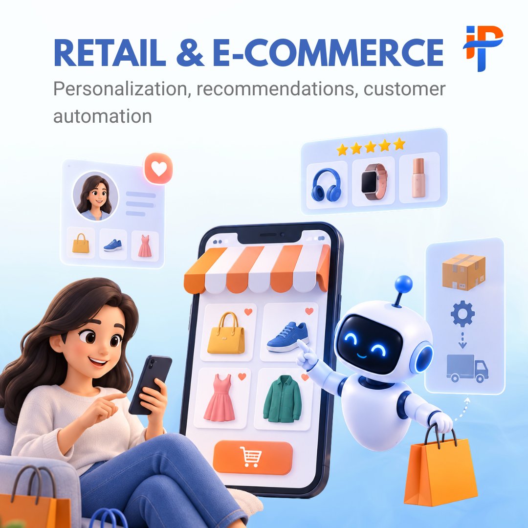 iphtechnologies's tweet photo. 🚀 AI-Powered Solutions Across Industries
From Healthcare and FinTech to Retail, Logistics, and Real Estate, AI is transforming the way businesses operate, engage customers, and make smarter decisions. https://t.co/KzmNBDjz0z