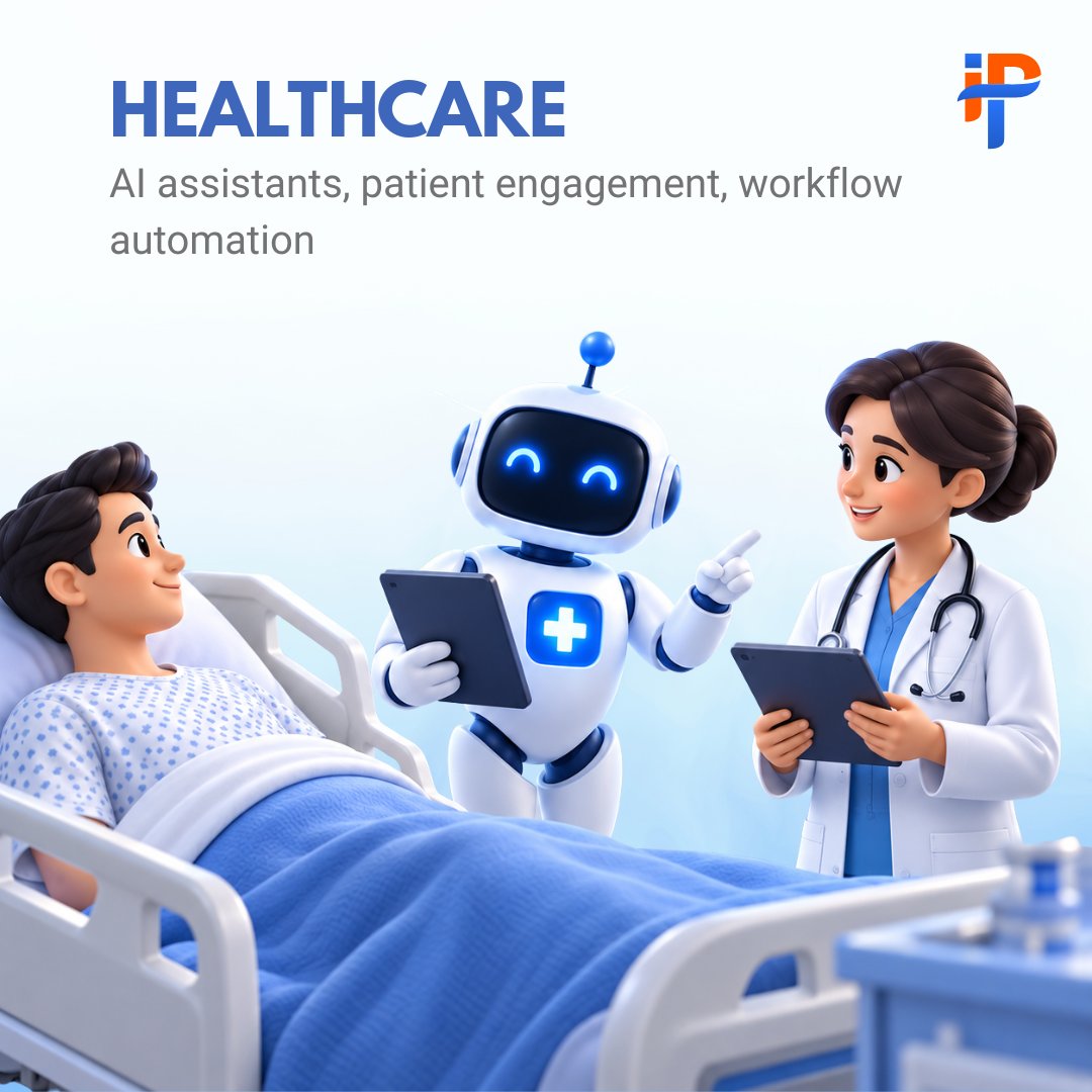 iphtechnologies's tweet photo. 🚀 AI-Powered Solutions Across Industries
From Healthcare and FinTech to Retail, Logistics, and Real Estate, AI is transforming the way businesses operate, engage customers, and make smarter decisions. https://t.co/KzmNBDjz0z
