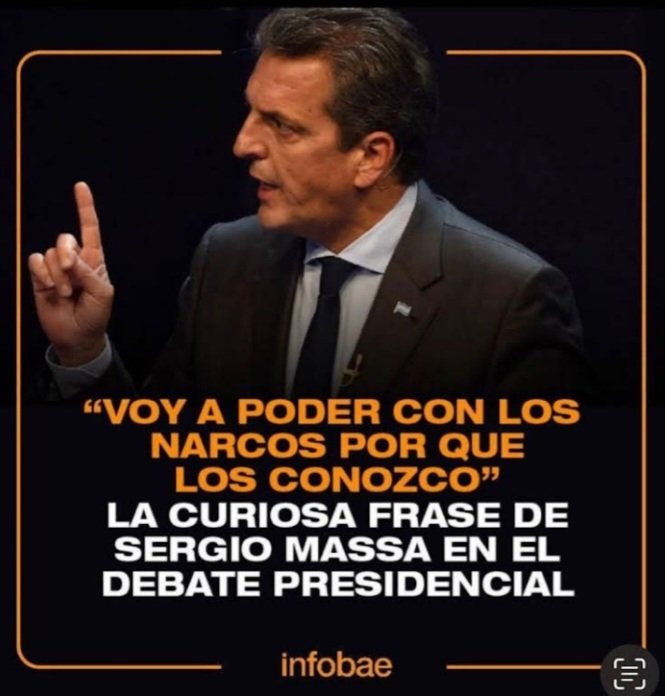 JFGrettel's tweet photo. @NCereijo @SergioMassa él protegido de la ju$ticia y los medio$

nadie habla de él ni nadie lo denuncia 
al rey de la droga en el país https://t.co/apso8beQGn