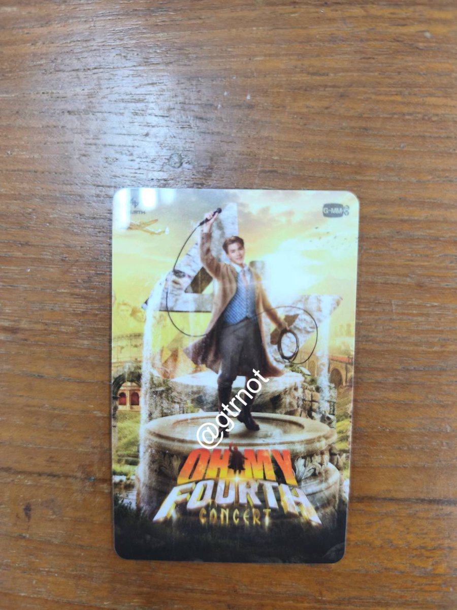 gtrnot35's tweet photo. ขายบัตร Forth concert รอบวันเสาร์ 17 ต.ค. 2569 โซน A2 ที่นั่ง AA17 แถวหน้าสุดโซนซ้ายถ้าหัหน้าเข้าเวที ปล่อยใบละ  10000 บาท
@tawattannn
#โฟร์ทณัฐวรรธน์@SupportFOTFOTwallet @FourthConcert  #Fourthnattawat https://t.co/oJBX7gziq2