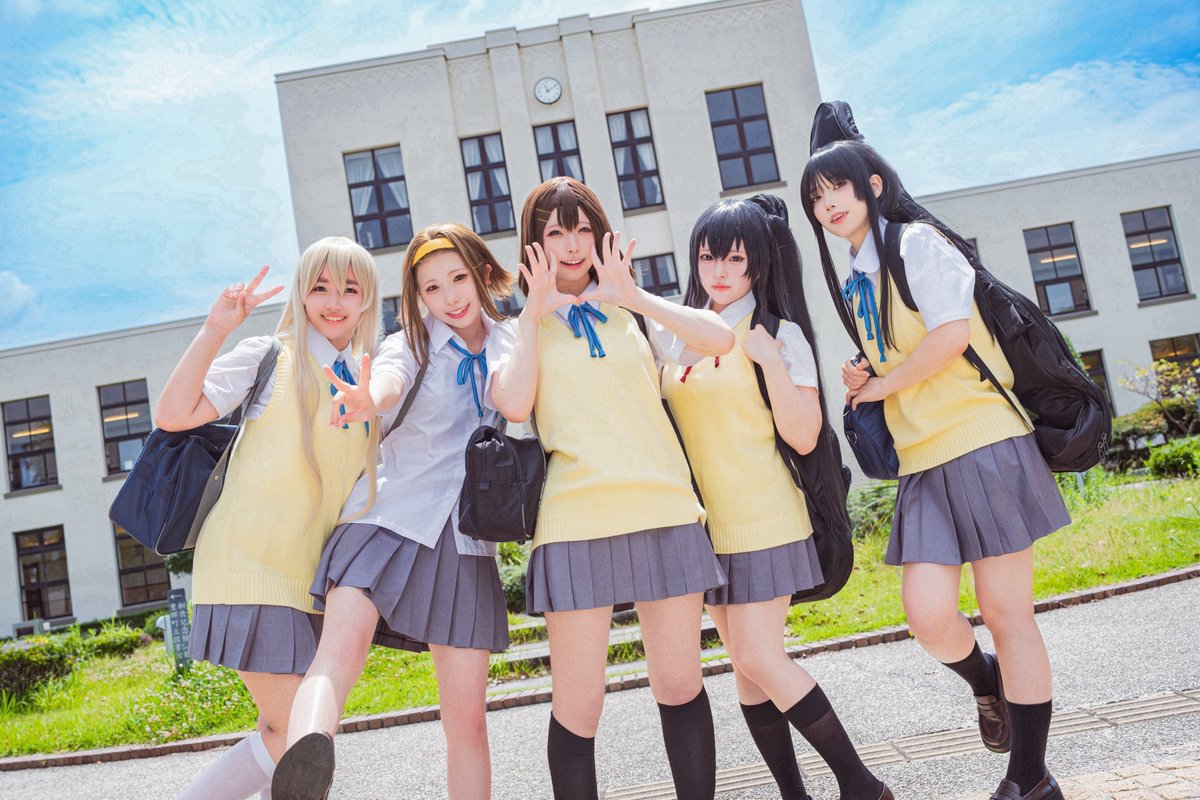 CTyza4's tweet photo. 【#Cosplay】

けいおん‼️

#令和のけいうぉん聖地併せ0712 https://t.co/G78UThZzm6