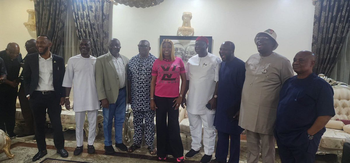 KafinHausaa's tweet photo. Immediately after the announcement of Senator Austin Okwudiri Akobundu as the Director-General of the ADC Presidential Campaign Council, South-East ADC members paid a courtesy and congratulatory visit to the DG.

For the people of the South-East, this appointment represents a significant moment. His appointment places a prominent South-East political figure at the centre of the campaign’s national coordination structure.

It is an important responsibility that comes with expectations, not only for Senator Akobundu, but also for the people and political stakeholders of the South-East.

The visit was an opportunity to congratulate him, identify with the assignment, and reaffirm the readiness of ADC members across the South-East to contribute meaningfully to the campaign and its national objectives.