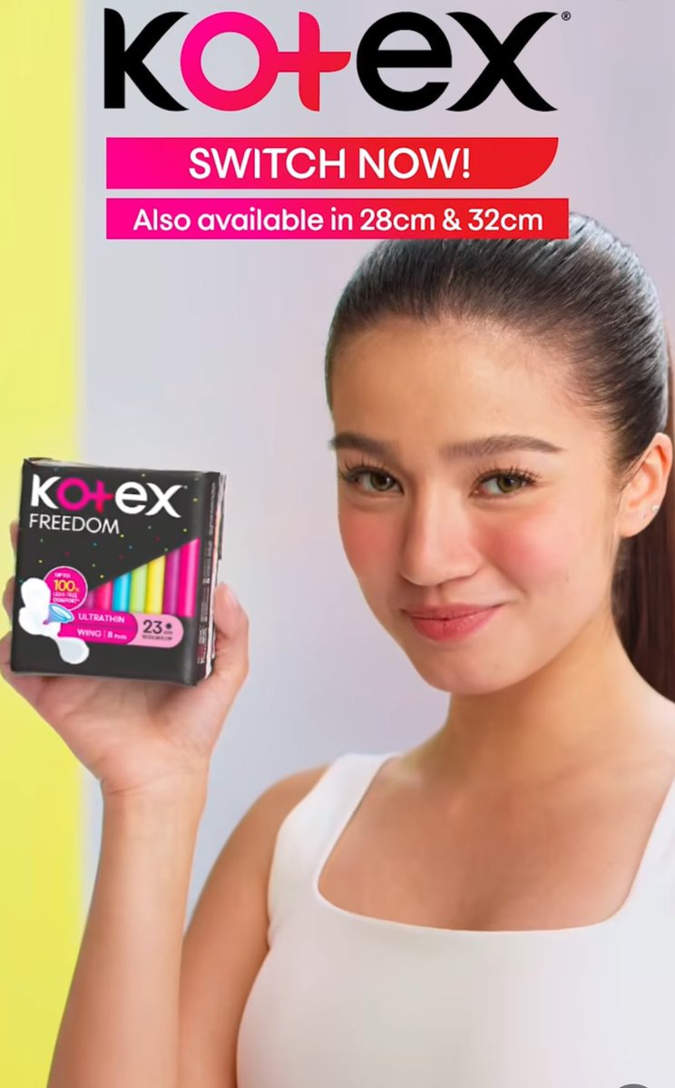 DBTreasuress's tweet photo. It’s time for a switch

BELLE FOR KOTEX PH
#BelleMariano #OwnYourFlow #KotexFreedom https://t.co/UfwJvhTPMW