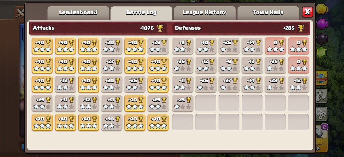Prophecy2023COC's tweet photo. +400 on defense in L2 loading?😈
Didn't expected L1 after a rough offense this week, which might be on the cards.🤞
#clashofclans #th18base https://t.co/pZGtl4ptkT