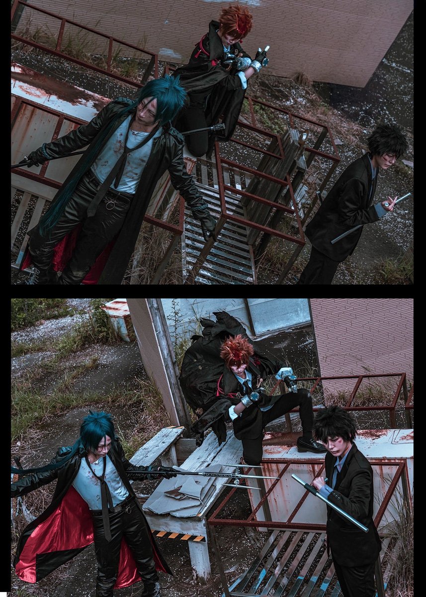 aria1015's tweet photo. ︎⚠︎ cos  コスプレ 血糊表現
家庭教師ヒットマンREBORN！
※撮影コンセプト怪我表現有り🙇‍♀️
🍍厄介な、もう絶対！本当に！
       2度と来ませんから！！
🐤あんまり煩いと君ごと咬み殺すよ
🔥文句は後で聞く　____ 来るぞ！！

メンバー様リプ欄
4Kthanks 📷　@sjtt_410 さん
#あの日の覚悟の続きを https://t.co/fDUBWHG7CL