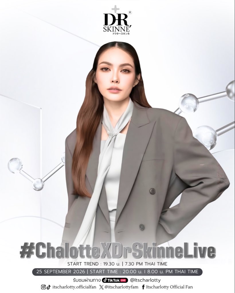 CLottyAustinMM's tweet photo. မြန်မာအချိန်ည 7:30PM ကြရင် Charlotte X DrSkinneLive အတွက် Trend ရှိပါတယ်ရှင်👐🏻

♯ChalotteXDrSkinneLive
Live : 7:30MMT ( 8:00 Thai Time) 
Start Trend : 7:00PM MMT  (7.30 PM Thai Time )

PRECIOUS TIME CHARLOTTE25
#ชาล็อตออสติน #CharlotteAustin
@itscharlotty https://t.co/W5rLMM9Nof