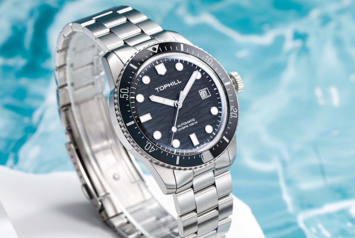Kimyang1984's tweet photo. TOPHILL TD017G 39.5mm Luxury Mens Watches Automatic Sport Swim Miyota 8215 3D Sea Wave Dial C3 Super Lume Ceramic Bezel 10Bar

#tophill #MicrobrandWatches
#luxurywatches #automaticwatch #automaticwatches
#wristwatch #wristwatches #manwatch #manwatches #diverwatches #diverwatch https://t.co/M1K3JiTxPf