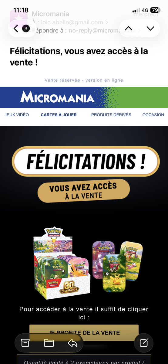 LoicAbello's tweet photo. @Micromania_Fr @AlertEtGo https://t.co/tHE1o7jSeQ