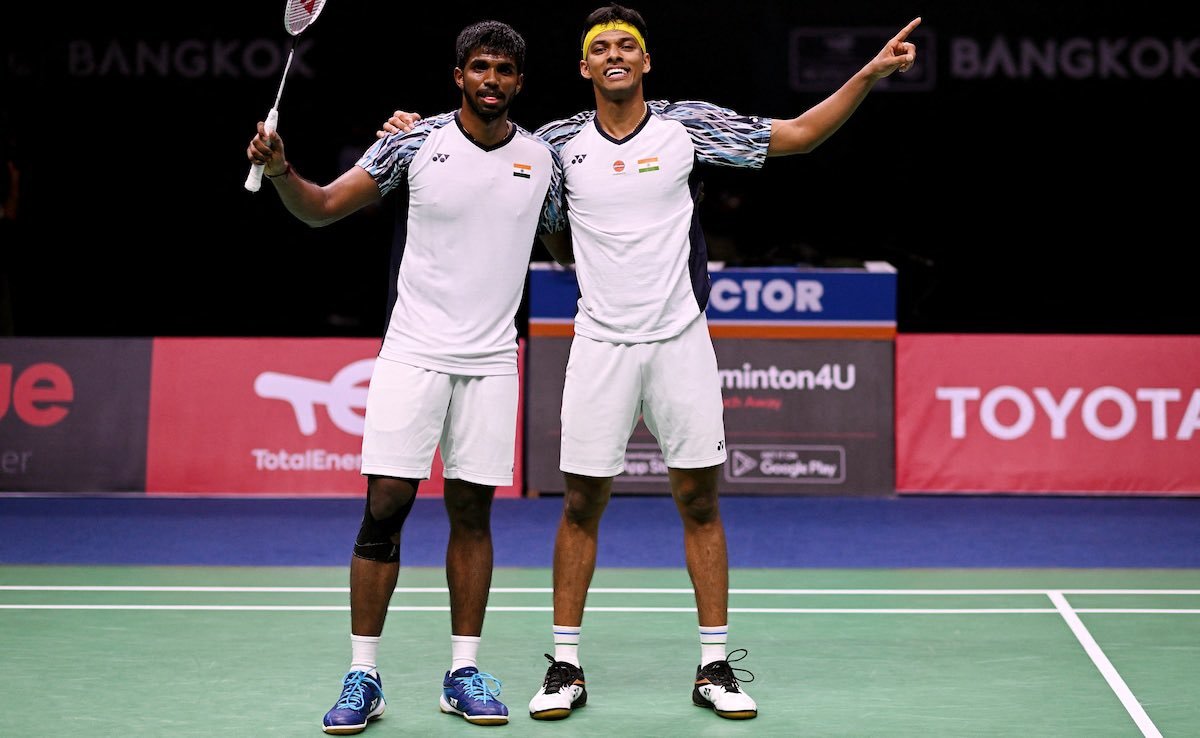 Imaloksharma77's tweet photo. This is not a loss. This is a chapter.

12-21, 21-19, 14-21 will be forgotten in a week.

What will never be forgotten is that two boys from India made the whole world fear Indian Men's Doubles.

Rest. Reset. Return. We are waiting, SatChi. 🇮🇳❤️ https://t.co/mbnyekjRyX