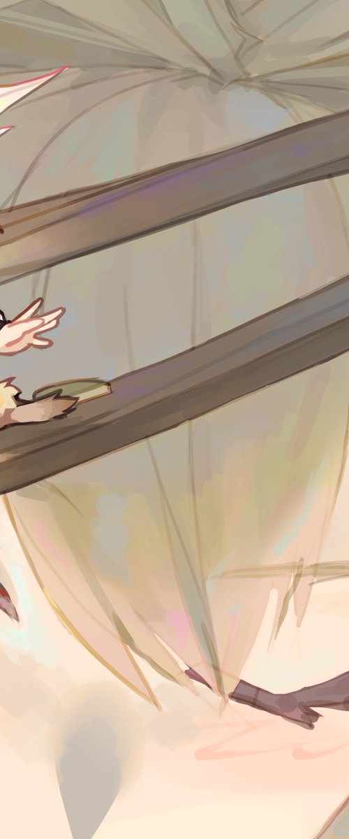 Atorouxx's tweet photo. #GenshinImpact A very small Klee and Alice https://t.co/Kvh994cA6x