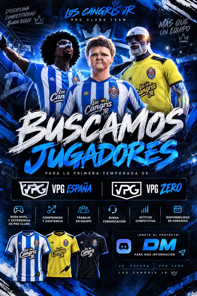 TwCJRClubesPro's tweet photo. Buenas! Somos @maarcgomezz y @MarieteeKlk 

Hemos creado este equipo con la intención de competir en clubes pro y tomárnoslo enserio. 

Sabemos que no será fácil pero a ganas no nos va a ganar nadie. 

Si estás interesado en saber más escríbenos 📥.

Que comience el juego ⏳. https://t.co/dIFGynhUvz