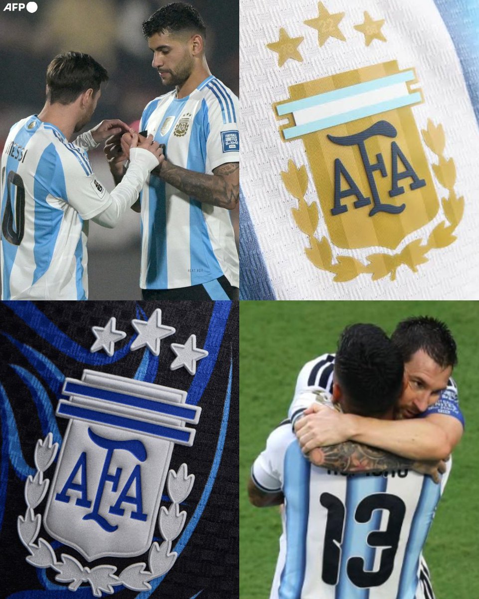 InvictosSomos's tweet photo. ¡¡EL CUTI ROMERO SERÁ EL CAPITÁN DE ARGENTINA TRAS LA ÉPOCA DE MESSI!! Lionel Scaloni lo confirmó. Luego de la gloriosa e irrepetible era de Lionel Messi con la Selección Argentina, El Cuti Romero será EL NUEVO CAPITÁN de La Albiceleste. El central del Atletico de Madrid era el tercer capitán. Y ahora, tras los retiros internacionales de Lionel y Nico Otamendi, será él quien porte el gafete. 

Rodrigo De Paul, El Dibu Martínez y Lataro Martínez son otros jugadores que pueden llegar a ponerse la cinta, pero el capitán principal después de Messi será El Cuti.

Si ser el capitán en una selección tan grande como Argentina ya es motivo suficiente de orgullo, imagina hacerlo justo como sucesor del mejor futbolista de todos los tiempos. Qué responsabilidad y qué motivación para Cristian Romero. 

EL NUEVO JEFE DE ARGENTINA.