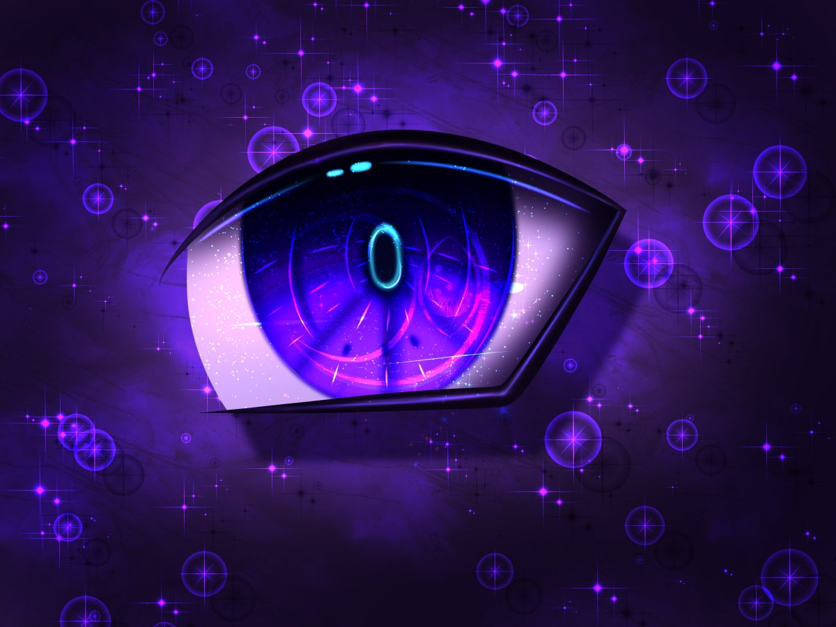 MissEdenNoir's tweet photo. Just a quickie that I threw together via a few colours picked from that redraw. Lotta purple lately!
#eye #purple #timelapse #cute #sparkly #CSPaint #cool https://t.co/5sY2VCfvyJ