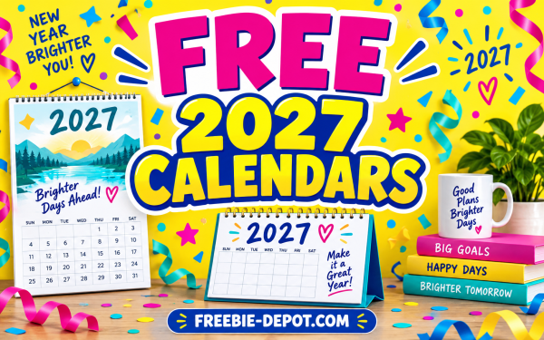 FreebieDepot's tweet photo. FREE 2027 Calendars: Where to Get Free Wall & Desk Calendars https://t.co/1iuuLMBU4I #Free2027Calendars #2027Calendars #FreeCalendars #FreeWallCalendars #FreeStuffByMail #FreebiesByMail #CalendarFreebies #FreeStuff #2027Freebies #FreebieDepot https://t.co/AXpBgQh3Ip