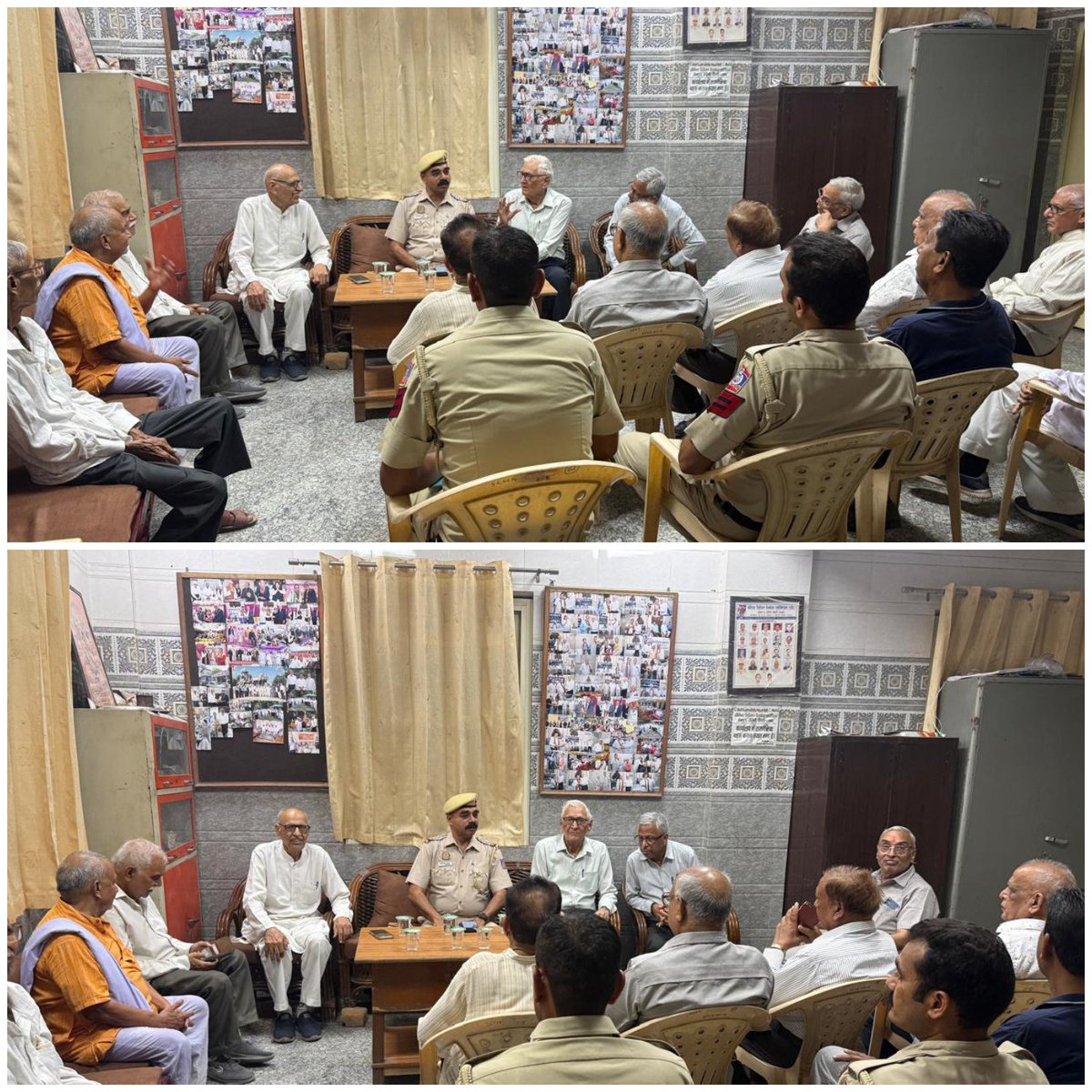 dcprohinidelhi's tweet photo. PS Budh Vihar SHO organised a cyber fraud awareness programme for senior citizens. They were sensitised about common online scams, fraudulent calls and suspicious messages. Senior citizens were advised not to share OTPs, PINs, passwords or banking details with anyone. They were also encouraged to immediately report any cyber fraud to the police or cyber helpline.
#hellodelhipolice 
#hellopolicestation 
#dpupdates 
@DelhiPolice 
@LtGovDelhi 
@gupta_rekha 
@CMODelhi
@CPDelhi 
@CellDelhi 
@DCPSEastDelhi 
@dcp_outernorth 
@DCPDwarka 
@DCPSouthDelhi 
@DCPWestDelhi 
@DCPNewDelhi 
@DcpNorthDelhi 
@DCPEastDelhi 
@DCPCentralDelhi 
@DCP_IFSO 
@CrimeBranchDP 
@DCP_DelhiMetro 
@dtptraffic 
@DCP_IGI_Delhi
@jtcp_nr_delpol