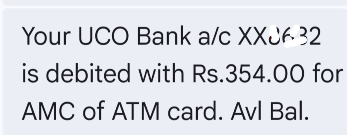 RajTiwa09206298's tweet photo. #फ्रेंड्स क्या #लूट चल रही है जबरदस्ती #ATM कार्ड लेने के लिए दबाव बनाते हैं कैश काउंटर से पैसा नहीं देते है #SMS #High_charges @UCOBankOfficial https://t.co/BatTTwWkgf