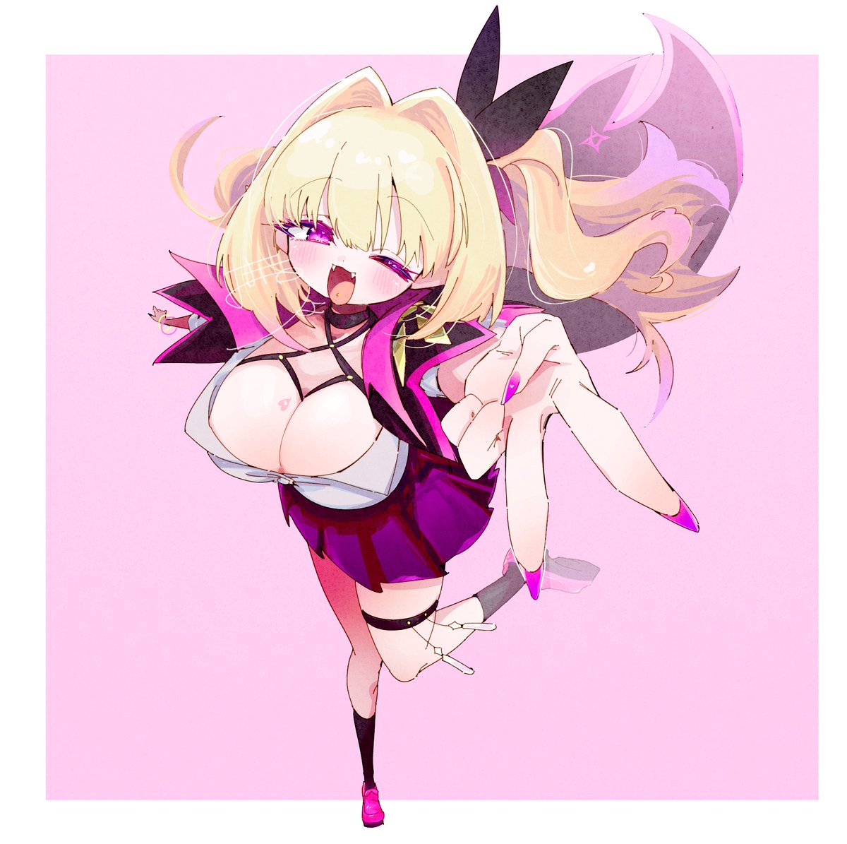 _2doQ8's tweet photo. そういえばちゃんと全身描いてるんすよ
…なファイトガールたち https://t.co/cr5hCldXiS
