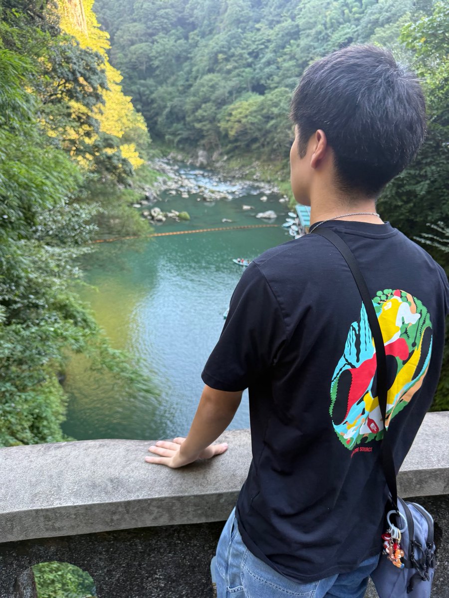 KIDS_Tadashi's tweet photo. 宮崎の高千穂峡行ったよ！
やっと九州全部制覇したーー！！🔥
たくさん自然パワーもらった🌱 https://t.co/ms75cyuAQC