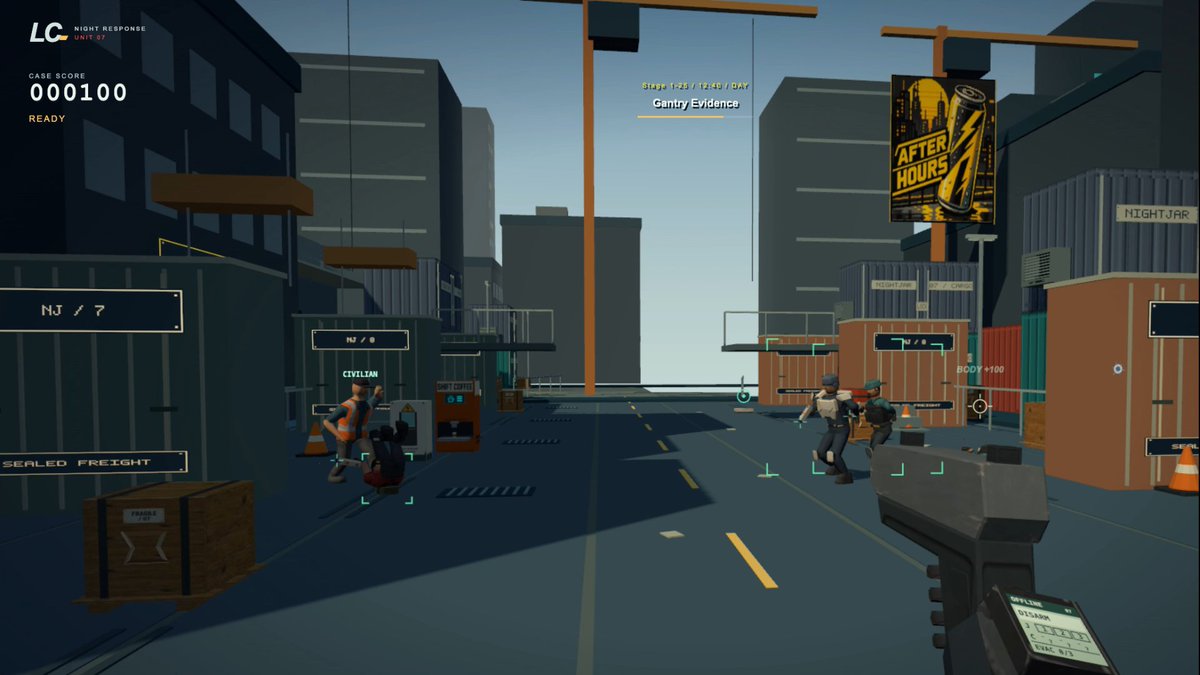 maakcode's tweet photo. When GPT 6 Astra came out, I wanted to see how far I could take an idea with it.
I built LAST CALL, a Three.js browser shooter, to explore a workflow from AI-generated concept art to playable 3D models using Blender MCP. https://t.co/7zlTM6jCem