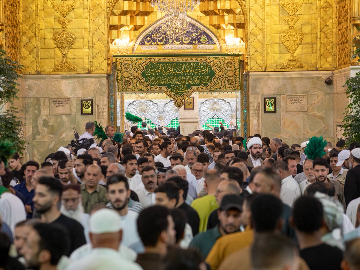 imamhussainorg's tweet photo. السلام على سيد شباب اهل الجنة
#الامام_الحسين 
#العتبة_الحسينية_المقدسة https://t.co/keF8XH7k1g