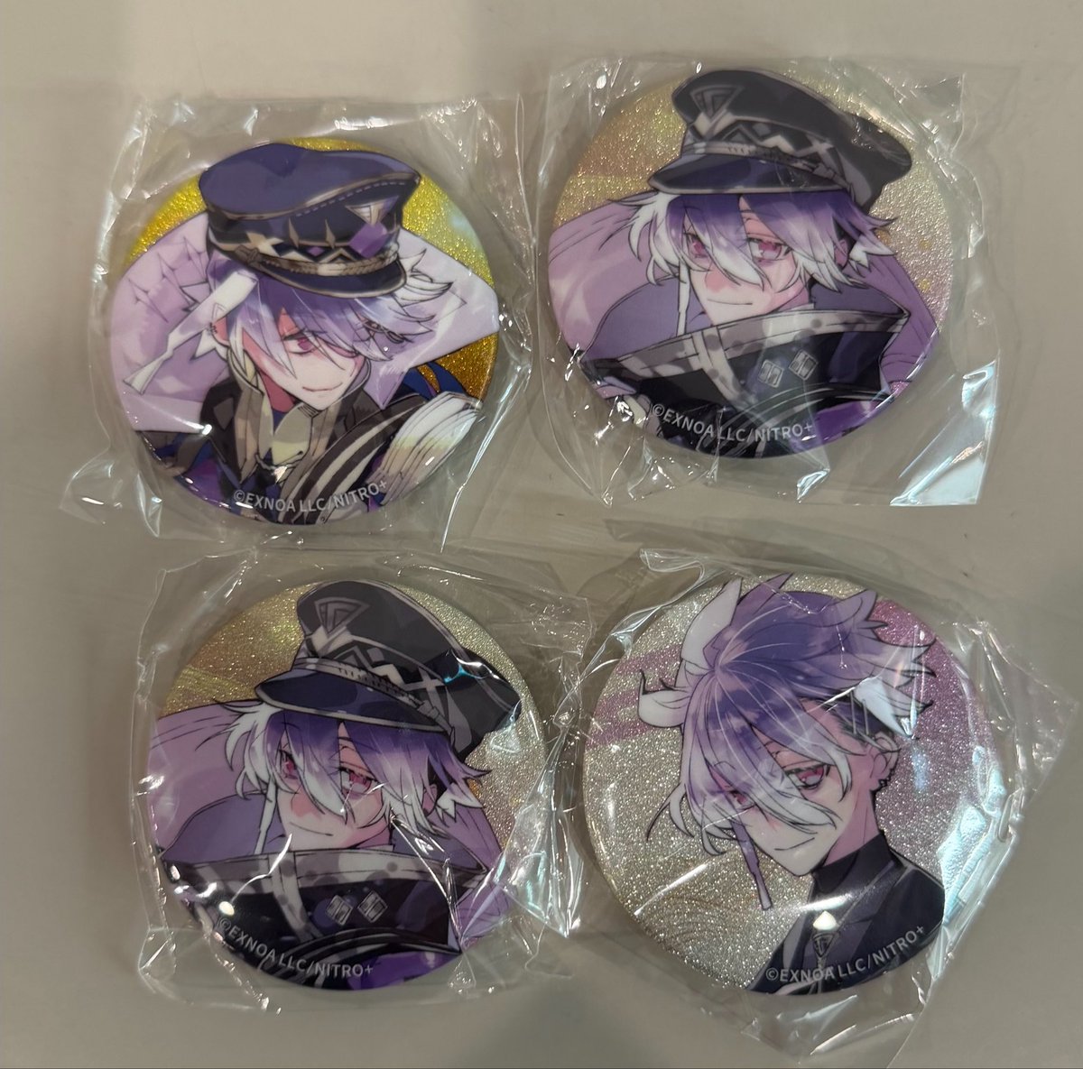 juber1kk0's tweet photo. 【交換】刀剣乱舞 とうらぶ 絢爛缶バッジ 源清麿

譲）通常2、軽装、極戦闘
求）極通常

都内手渡しまたは郵送にて
ただいま秋葉原におります https://t.co/fZyLIlftbo