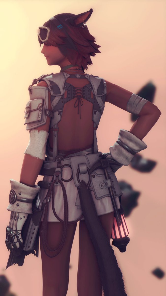 Lalah_XIV's tweet photo. Planned glam for Evercold's new phys ranged. Does the cutesy pure-white suit me tho? 🤔 I ask but I already locked in the dyes 😅 https://t.co/rhinVqmg9X